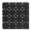 Plastová dlažba EASY SQUARE 40 x 40 cm čierna 9 ks