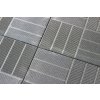 Drevoplastová dlažba MIXTILE 40 x 40 x 4,5 cm sivá 1 ks