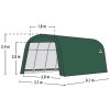 Plachtová garáž SHELTERLOGIC 62760EU 3,7 x 6,1 m
