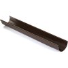 Odkvapový žľab EVROMAT 250 mm pozinkovaný lakovaný 3 m RAL 8017 hnedý