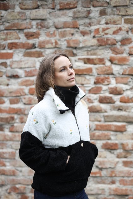 Hřejivá mikina Kopretinky