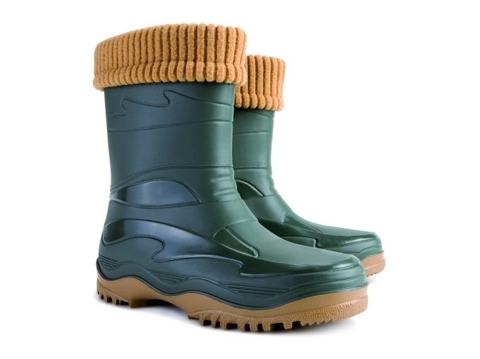 Dámske kozačky DEMAR YOUNG FUR 2 0466 ZELENÁ