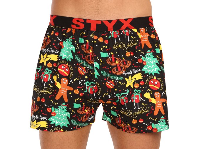 panske trenky styx art sportovni guma vanoce ozdoby b1754