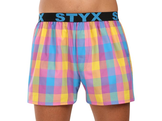 panske trenky styx sportovni guma vicebarevne b1101