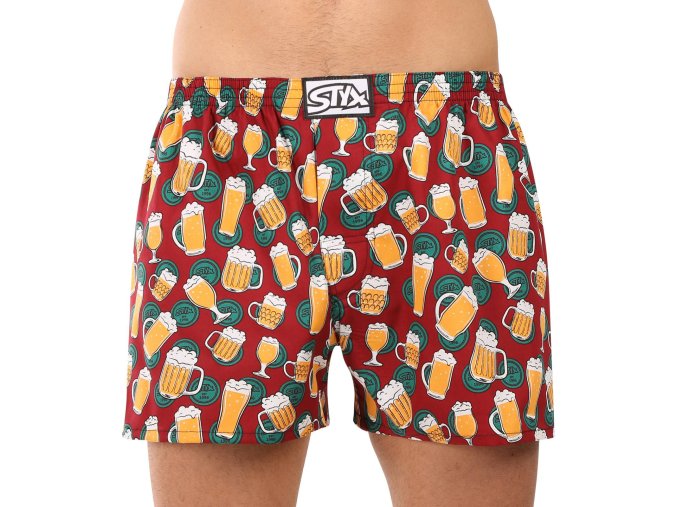 panske trenky styx art klasicka guma pivo a1855