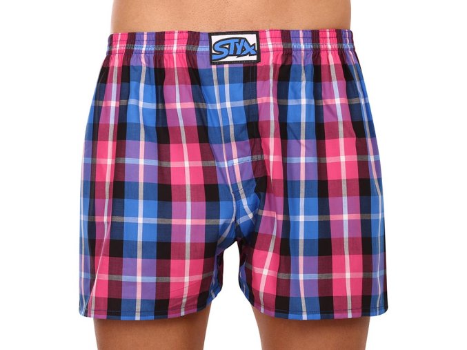 panske trenky styx klasicka guma vicebarevne a932