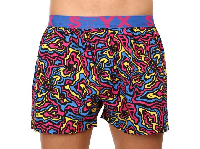panske trenky styx art sportovni guma mushrooms b1550