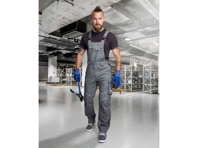 Nohavice s trakmi ARDON®URBAN+ šedé  + tričko zdarma