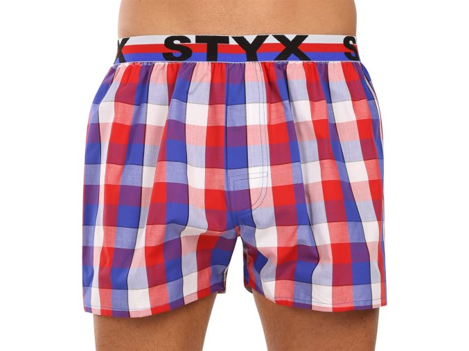 panske trenky styx sportovni guma vicebarevne b1107