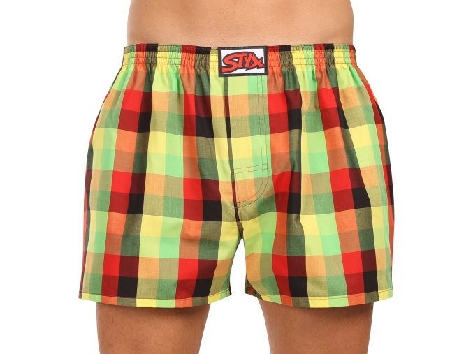 panske trenky styx klasicka guma vicebarevne a1104