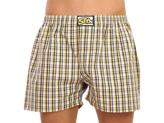 panske trenky styx klasicka guma vicebarevne a107