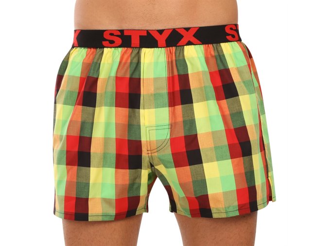 panske trenky styx sportovni guma vicebarevne b1104