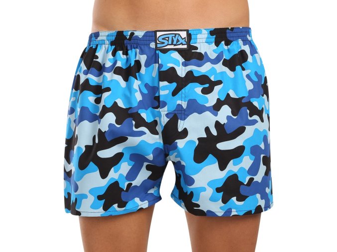 panske trenky styx art klasicka guma maskac modry a1850