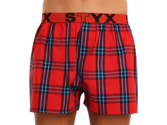 panske trenky styx sportovni guma vicebarevne b923