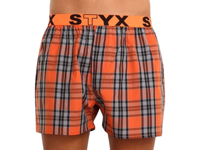 panske trenky styx sportovni guma vicebarevne b926