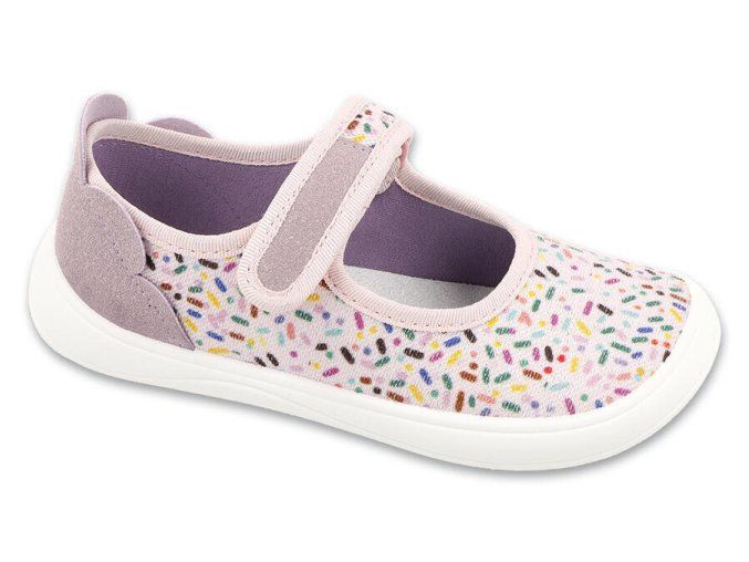 BEFADO 143Y001 BAREFOOT dívčí bačkory barevné