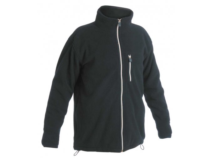 KARELA fleecová bunda tmavo modrá