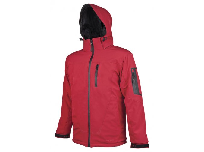 SPIRIT letná softshellová bunda červená