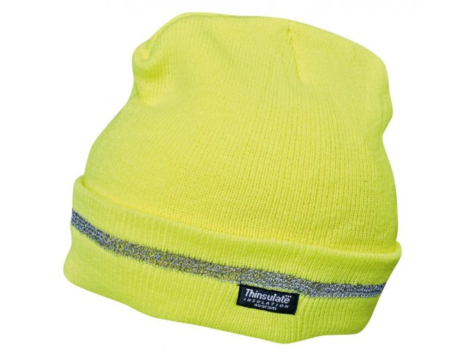 SPARK reflexná čiapka žltá