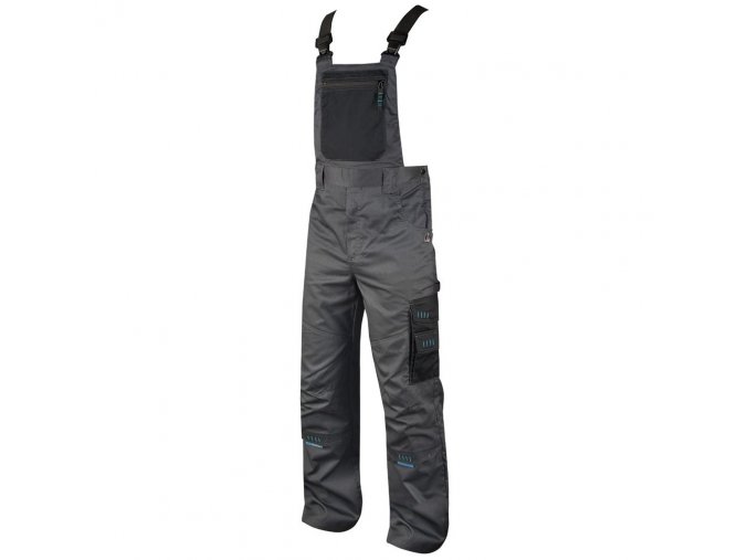 4TECH nohavice lacl šedo-čierne