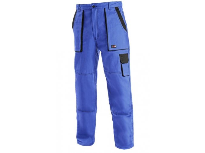 LUX JOSEF montérkové kalhoty modro-černé