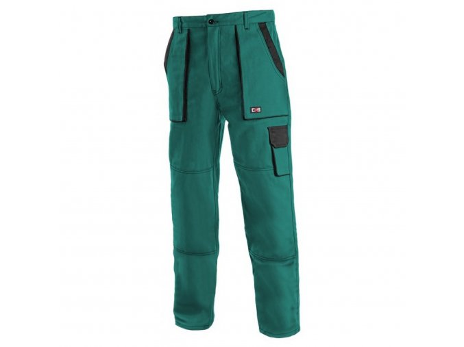 LUX JOSEF monterkové kalhoty zeleno-černé