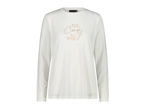 CMP 35N4116 dámské funkční triko s dlouhým rukávem bílé