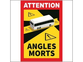 Tabulka - Angles Morts / Mrtvý Úhel / folie A5