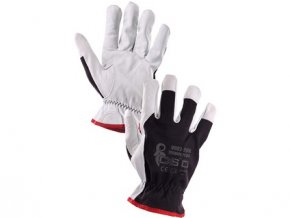 CXS TECHNIK PLUS rukavice  černo-bílé kombinované