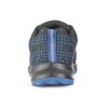 CXS TEXLINE Obuv poltopánka ISLAND VIS S1, s oceľ. šp., čierno-modrá