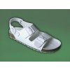 zdravotní sandály bílé