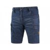 Kraťasy jeans CXS MURET, pánské, modro-černé
