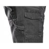 Kraťasy jeans CXS MURET, pánské, šedo-černá