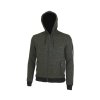 bennon olympos sweatshirt pohodlna panska mikina s kapuci tmave zelena xs