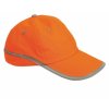 TAHR baseballová čepice reflexní oranžová