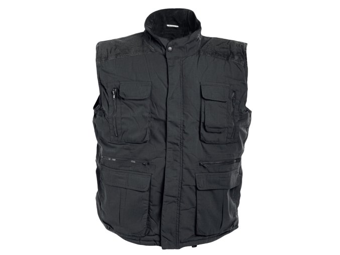 DAVIDA zimná vesta čierna, OHIO