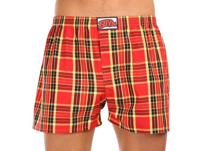 panske trenky styx klasicka guma vicebarevne a1014