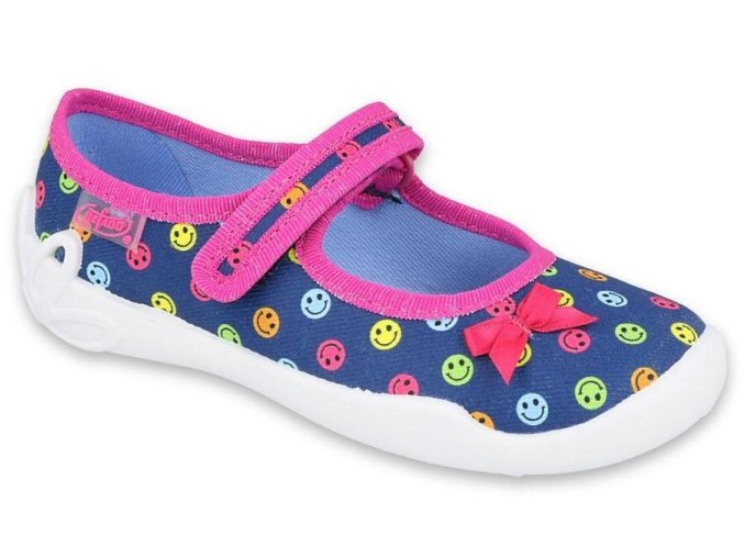 BEFADO 114X437 dievčenské balerínky - smajlíky