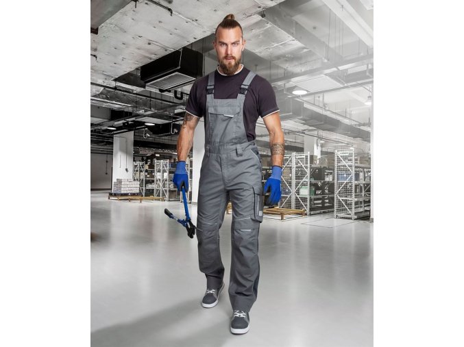 Nohavice s trakmi ARDON®URBAN+ šedé  + tričko zdarma