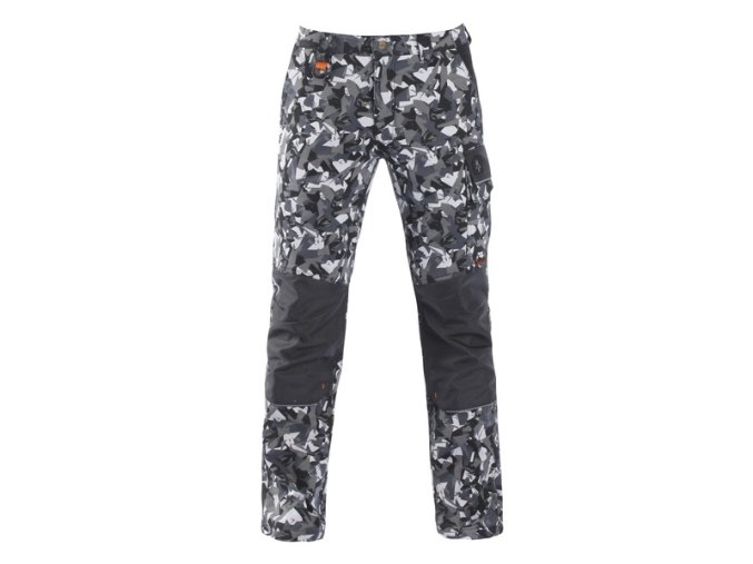 Kapriol Flexibilné pracovné nohavice TENERE PRE - ŠEDÁ CAMOU