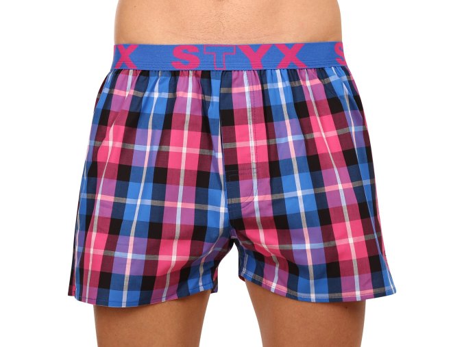 panske trenky styx sportovni guma vicebarevne b932