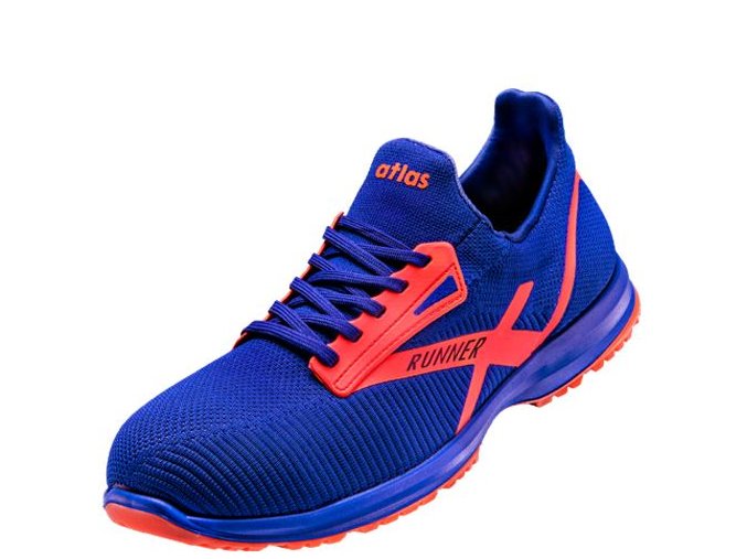 atlas runner 45 s1p bezpecnostni polobotka s1p neonove modra 42