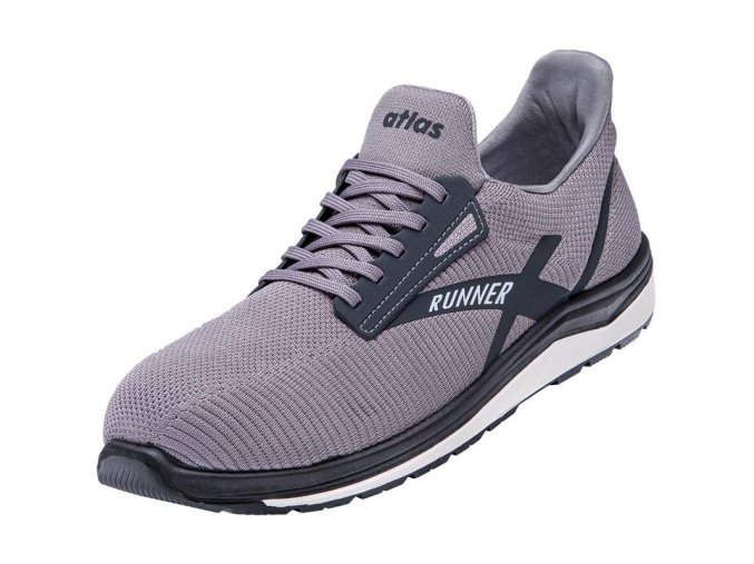Atlas Runner 65 S1P bezpečnostná poltopánka šedá