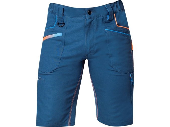 ardon creatron panske pracovni kratasy modra neon 461