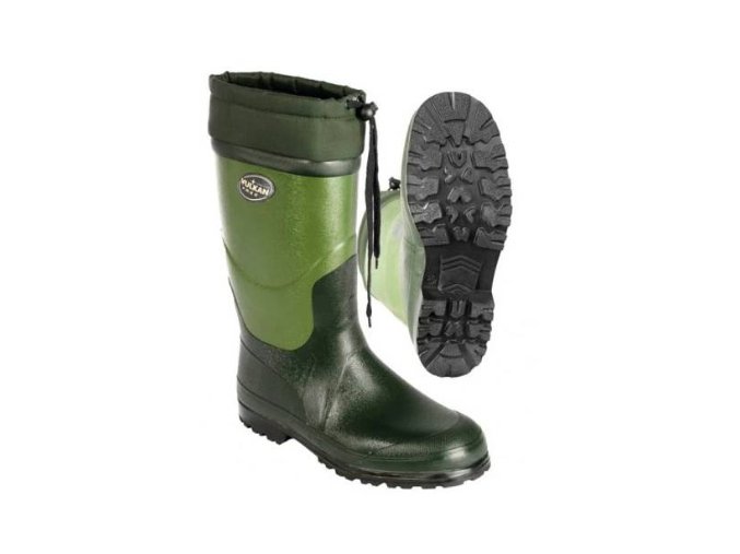 Čižmy gumové NOVESTA zateplené plyšom