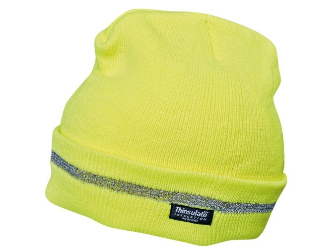 SPARK reflexná čiapka žltá