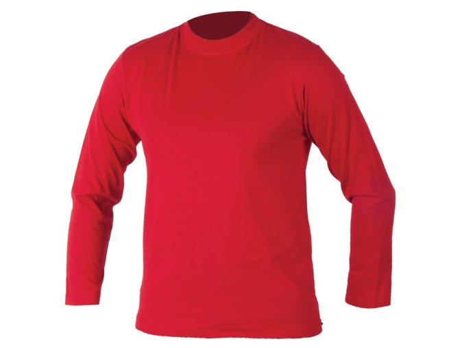 Tričko CUBA dlhý rukáv červené