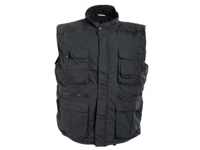 DAVIDA zimná vesta čierna, OHIO