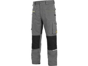 šedo černé kalhoty