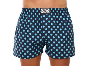 panske trenky styx art klasicka guma nadrozmer puntiky e1651